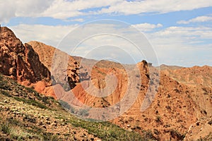 The canyon Skazka (Fairy Tale), Kyrgyzstan