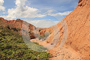 The canyon Skazka (Fairy Tale), Kyrgyzstan