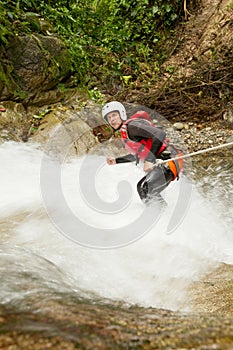 Canyoning Adventure Waterfall Descent