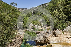 Canyoning in the Cerrada of Utrero in Sierra Cazorla photo