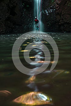 Canyoning rapel photo