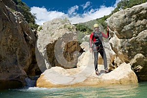Canyoning in Spain photo