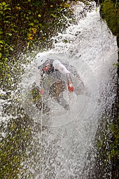 Canyoning Waterfall Descent