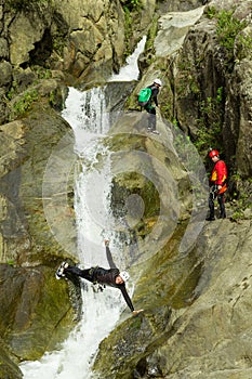 Canyoning Waterfall Descent