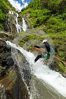 Canyoning Waterfall Descent