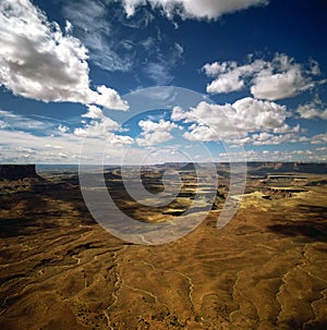 Canyonlands with clouds in Utah