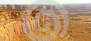 Canyonlands and mesa cliffs