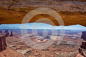 Canyonlands National Park panoramic landscape, Utah USA