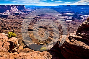 Canyonlands Orange Cliffs Overlook