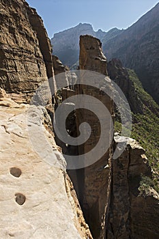 Canyons of the Gheralta Mountains near Hawzien, Tigray, Ethiopia