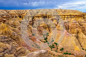 Canyons Tsagaan suvarga in Mongolia