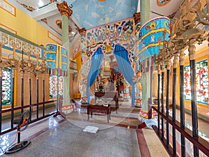 The Cao Dai temple in Hoi An, Vietnam photo