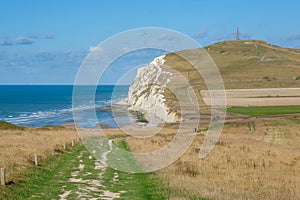 Cap Blanc-Nez cliffs near Calais photo