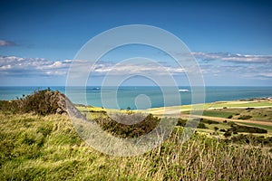 Cap Blanc Nez in Pas-de-Calais, France.