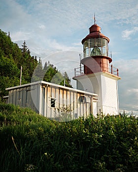 Cap-Chat lighthouse, Cap-Chat, QuÃ©bec, Canada