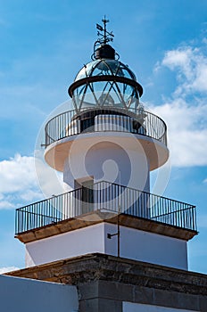 Cap de Creus Lighthouse, Costa Brava, Catalonia, Spain photo