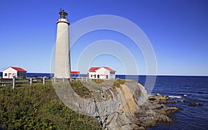 Cap-des-Rosiers Lighthouse in Gaspesie, Quebec