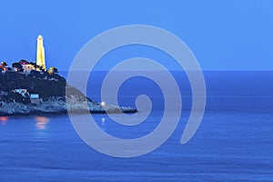 Cap Ferrat lighthouse in Saint Jean Cap Ferrat