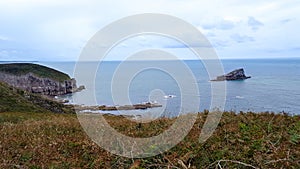 Cap FrÃÂ©hel is a peninsula in CÃÂ´tes-d`Armor, in northern Brittany France photo