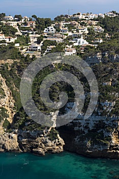 Cap Negre Cliffs, Javea, Alicante province,Costa Blanca, spain