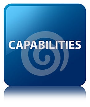 Capabilities blue square button