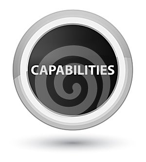 Capabilities prime black round button