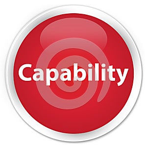 Capability premium red round button