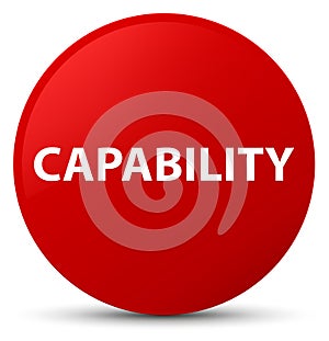 Capability red round button