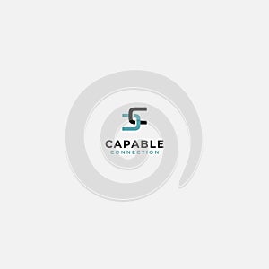 Capable chain logo letter C C