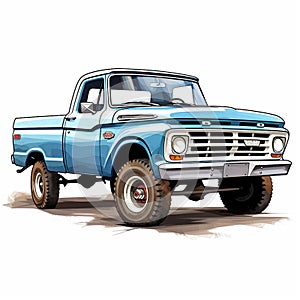 Capable Pickup Truck in OffRoad and OnRoad Use