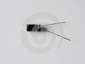 capacitor (aka condenser or condensator