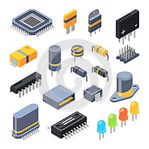 Capacitor, different chips, semiconductor and electrical components