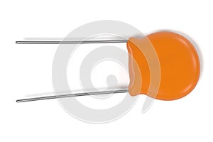 Capacitor electronic part