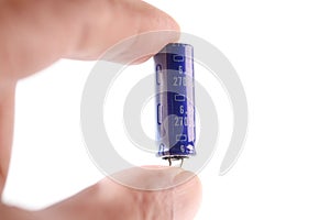 Capacitor on hand