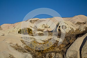 Capadocia caves in the rocks