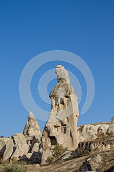 Capadocia caves in the rocks