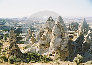 Capadocia fairy chimneys landscape turkey