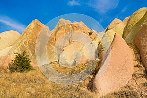 Capadocia rocks landscape