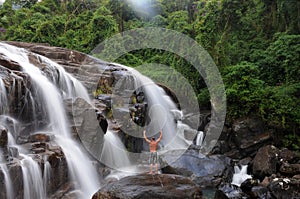 CaparaÃƒÂ³ National Park - Waterfall of the Claro river