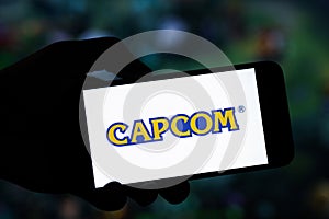 Capcom editorial. Illustrative photo for news about Capcom - a Japanese video game developer and publisher