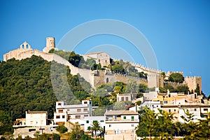Capdepera castle in Mallorca