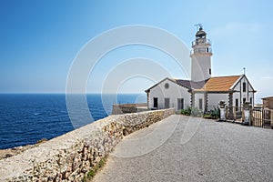 Capdepera Lighthouse in Cala Ratjada photo