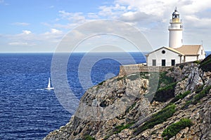 Capdepera Lighthouse, Mallorca photo