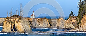 Cape Arago Lighthouse on the Oregon Coast