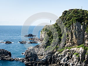 Cape Ashizuri Lighthouse and viewing platform