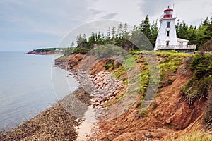 Cape Bear Lighthouse on Prince Edward Island photo