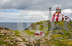 Cape Bonavista Lightstation, Newfoundland, Canada. Lighthouse station LL 449.