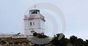 Cape Borda Lighthouse on Kangaroo Island, Australia 4K