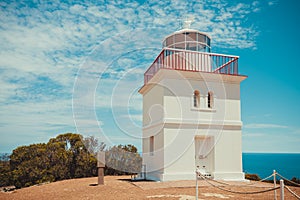 Cape Borda square lighthouse, Kangaroo Island photo