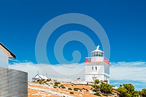 Cape Borda square lighthouse, Kangaroo Island photo